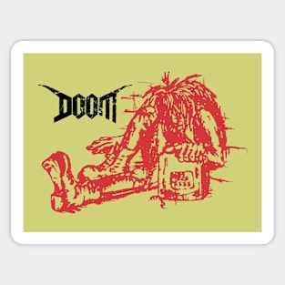 Feeling like doom I have no purpose Sticker